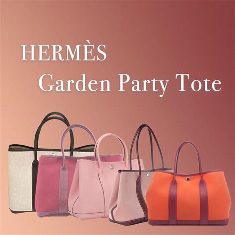 garden tote bag hermes|hermes garden party color chart.